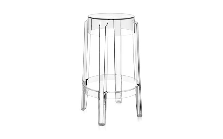Charles Ghost Stool by Kartell Furniture Stool